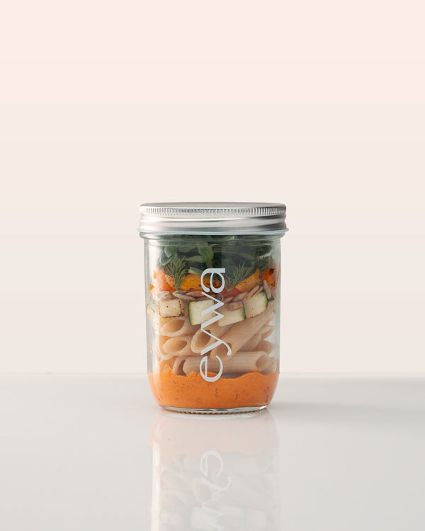 Salad in a Jar: Fire Root - eywa.love