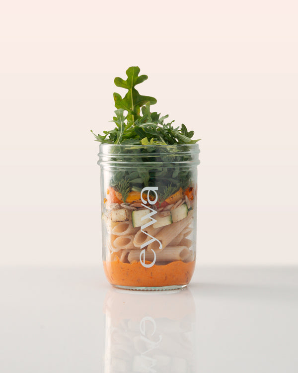 Salad in a Jar: Fire Root - eywa.love